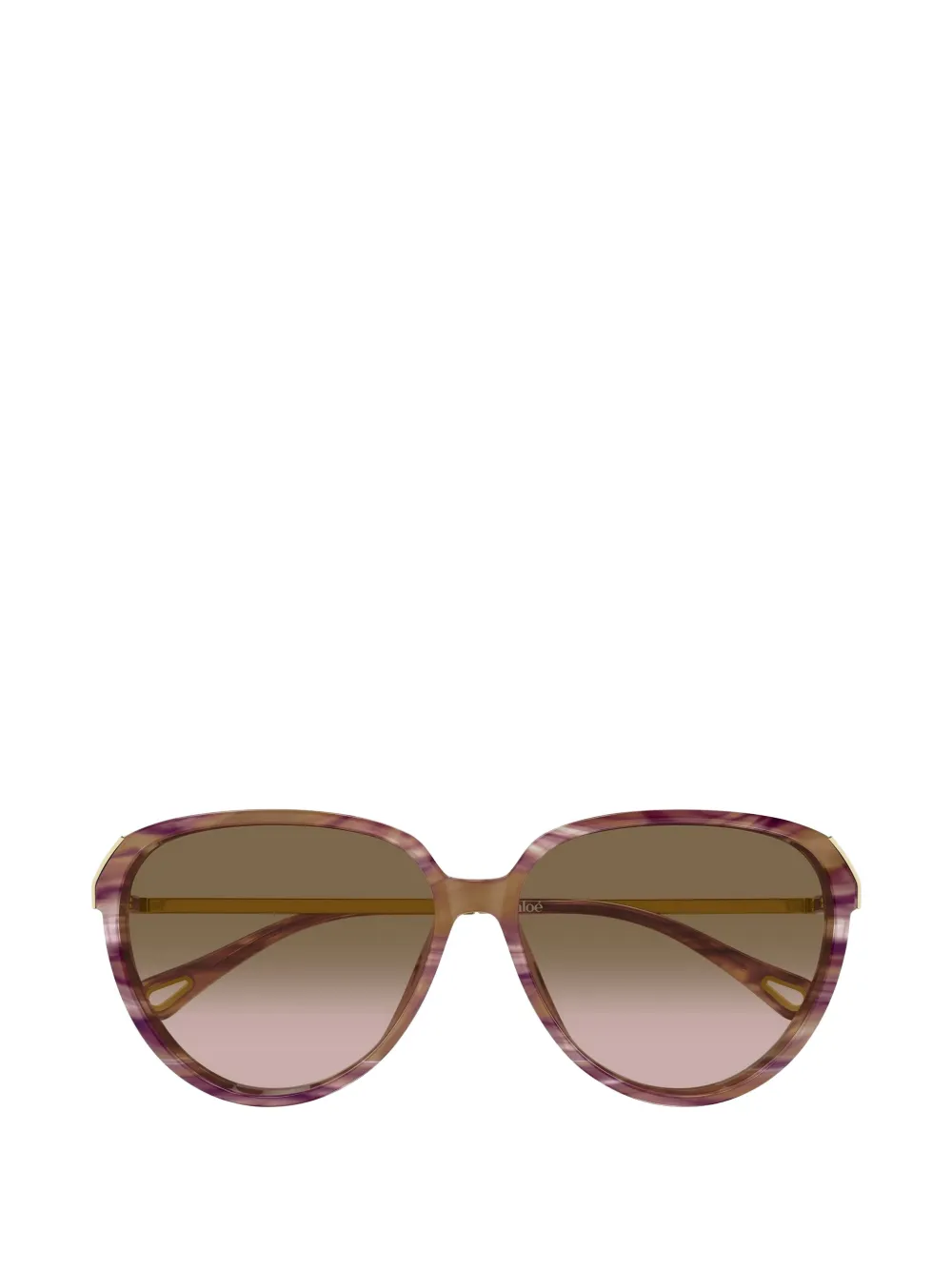 Chloé Eyewear geometric-frame sunglasses Bruin