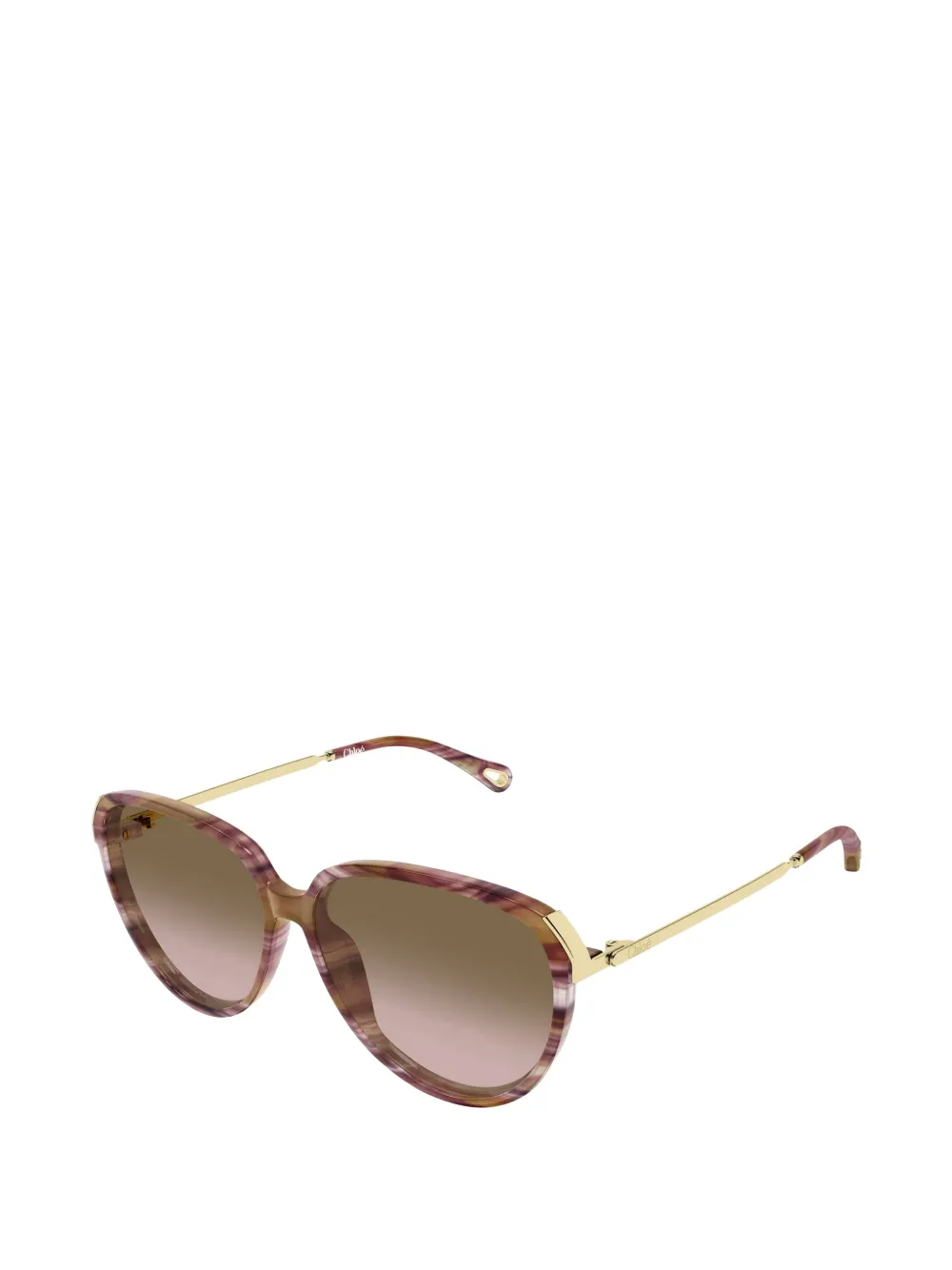 Chloé Eyewear geometric-frame sunglasses Bruin