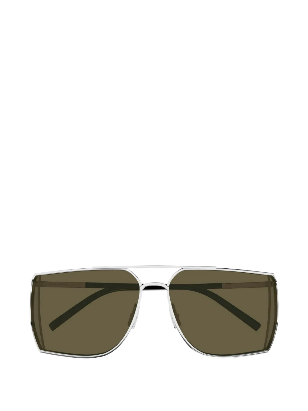Saint Laurent Eyewear SL 750 geometric-frame sunglasses Zilver