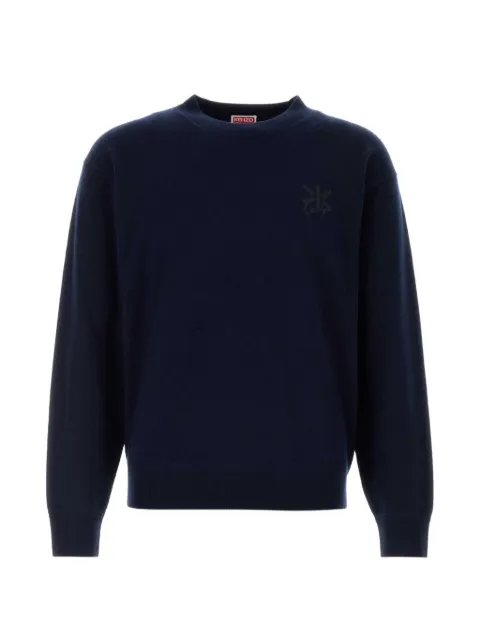 Kenzo Midnight bue wool blend sweater 