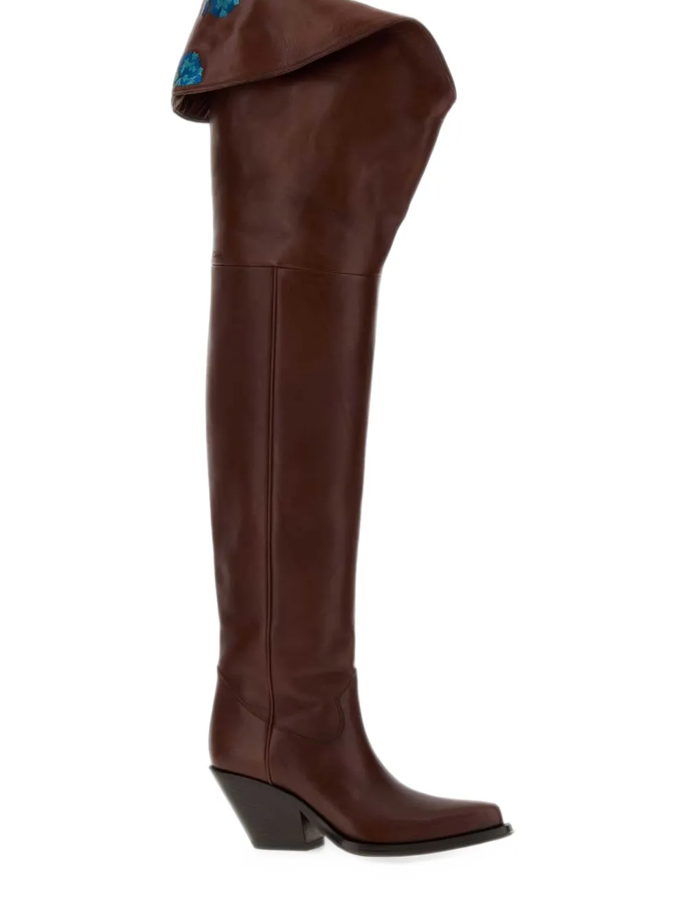 Chloé Azelan thigh-high Boots | Brown | FARFETCH