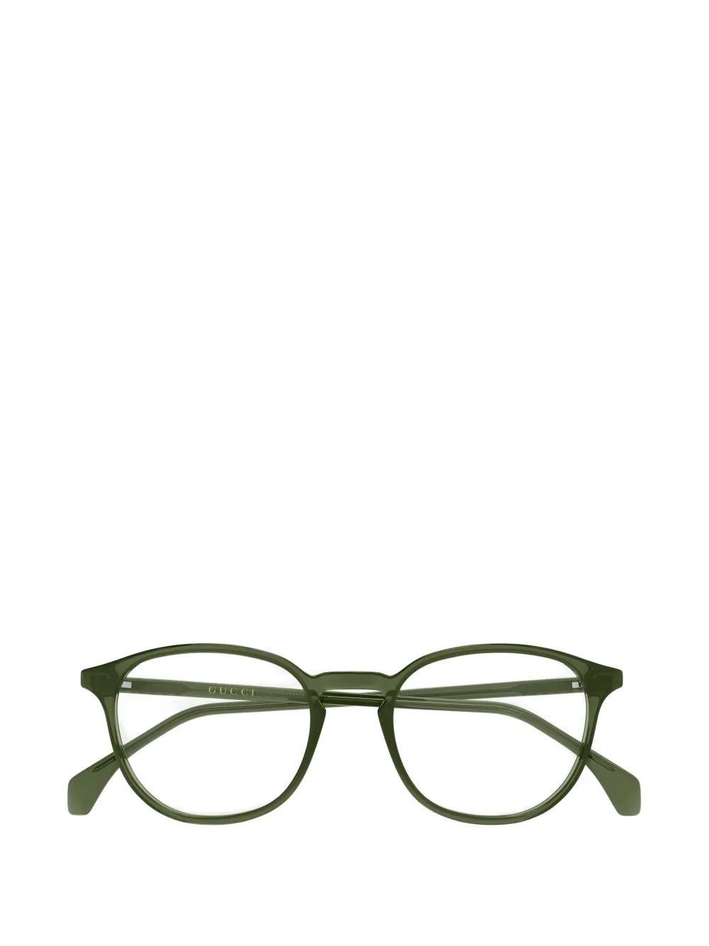 Gucci Eyewear round-frame glasses - Verde