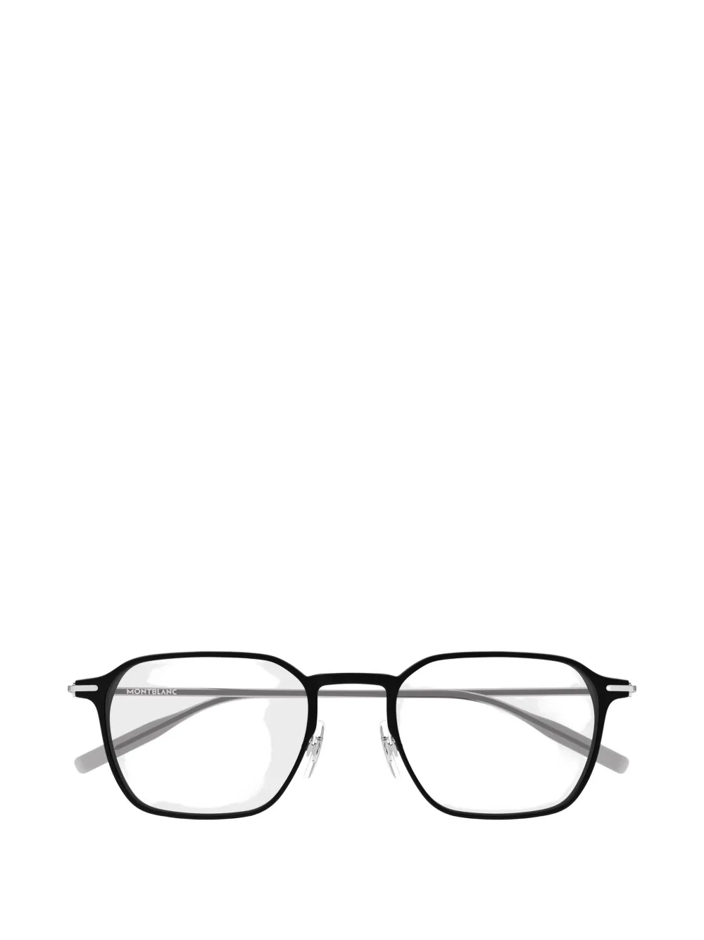 Montblanc geometric-frame glasses Zwart