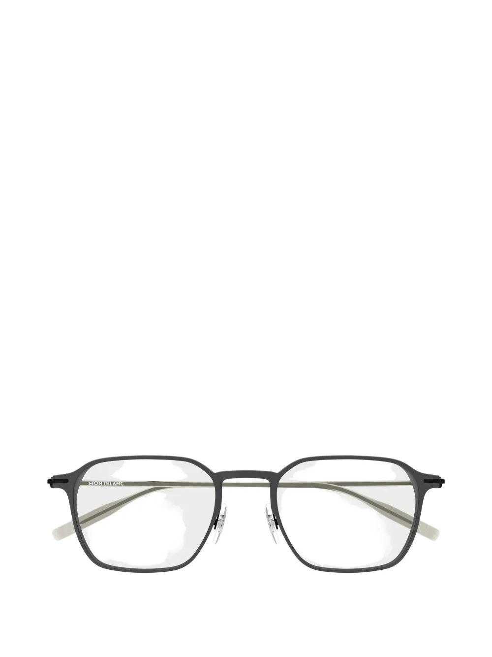 MONT BLANC EYEWEAR Occhiali con montatura geometrica - Verde