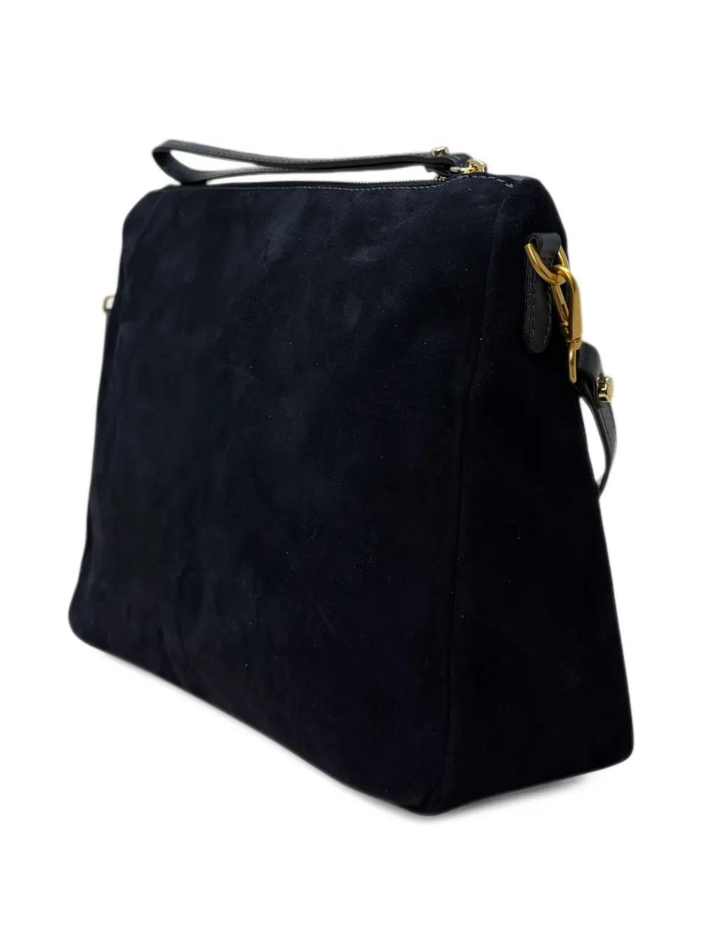 GIANNI CHIARINI Nora leather clutch bag Zwart