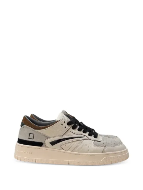 Date Torneo panelled leather sneakers