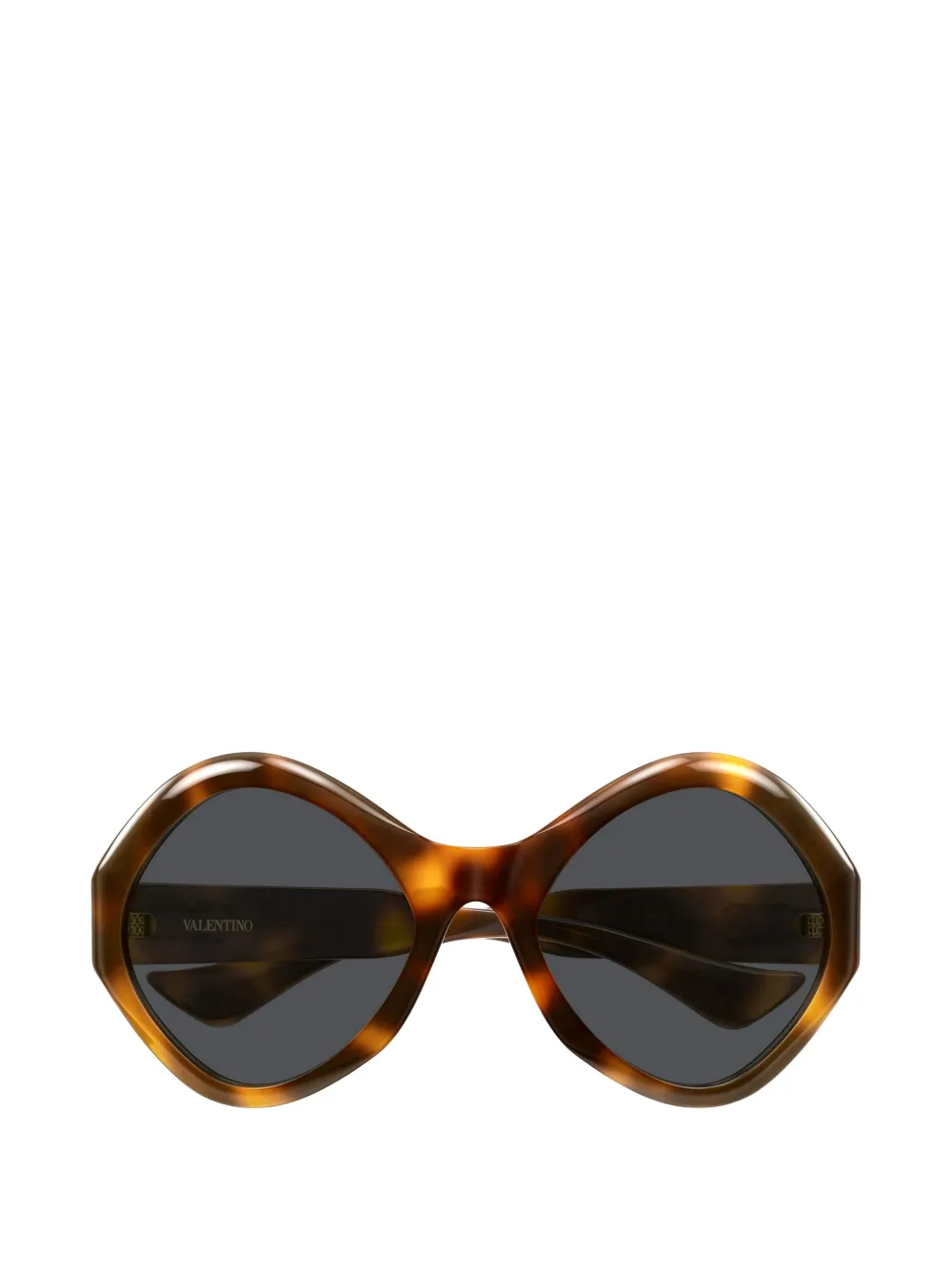 VALENTINO GARAVANI EYEWEAR geometric-frame sunglasses Bruin