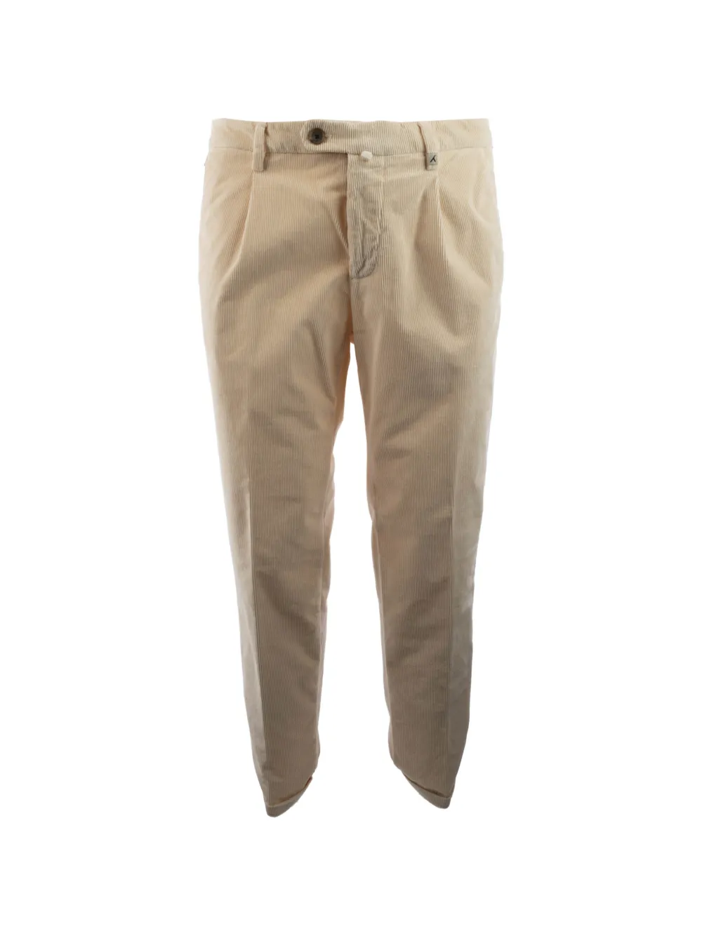 Myths corduroy pleated chino trousers - Nude