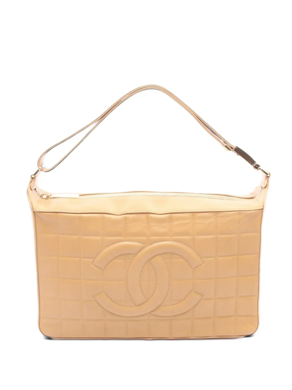 CHANEL Pre-Owned 2003-2004 Chocolate Bar shoulder bag - Yellow