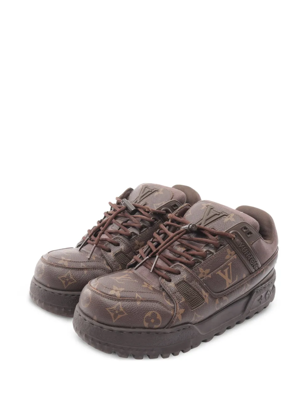 Louis Vuitton Pre-Owned 2024 Maxi Monogram sneakers - Braun