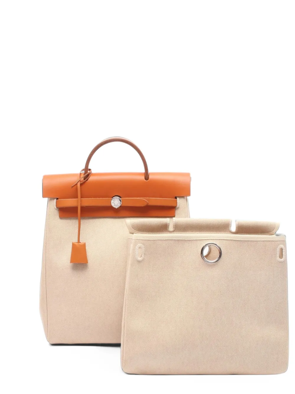 Hermès Pre-Owned 1999 PM Herbag backpack - Neutrals