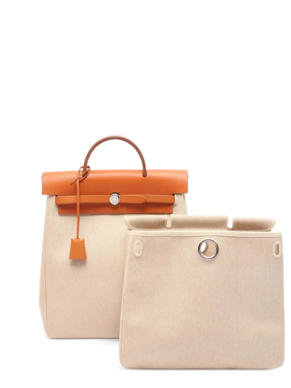 Hermès Pre-Owned 1999 PM Herbag backpack - Neutrals
