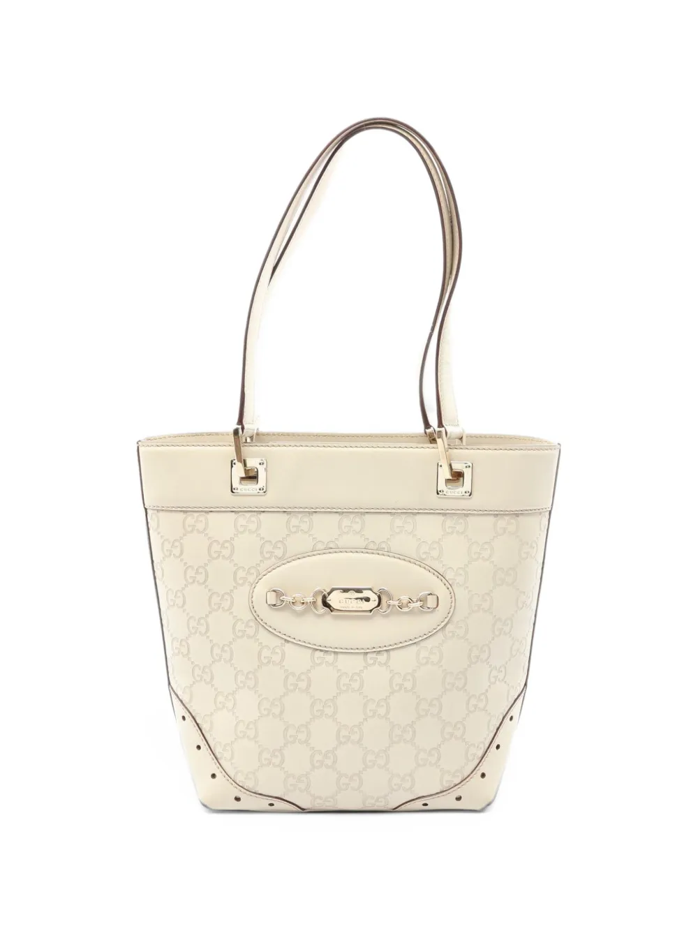 Gucci Pre-Owned 2000s Guccissima leather tote bag - Neutrals