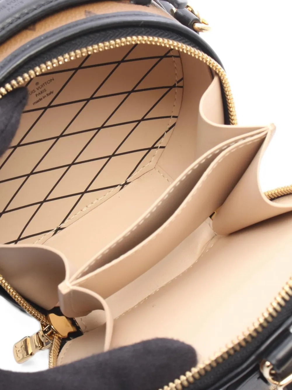 Louis Vuitton Pre-Owned 2012 mini Boîte Chapeau Monogram Reverse shoulder bag Bruin