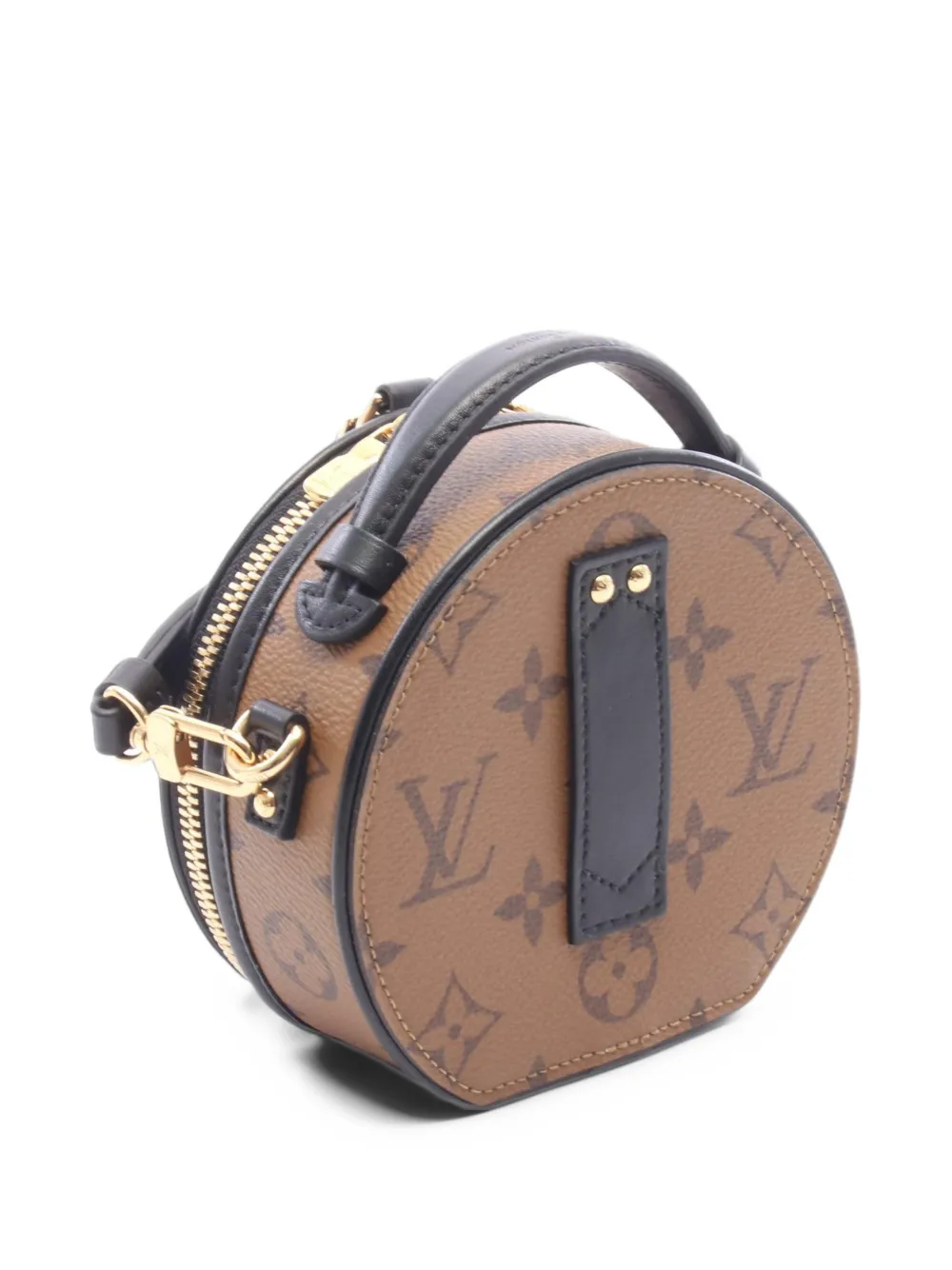 Louis Vuitton Pre-Owned 2012 mini Boîte Chapeau Monogram Reverse shoulder bag Bruin