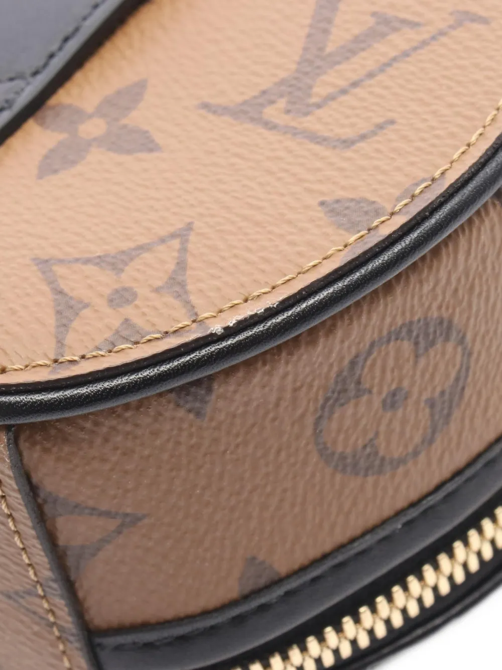Louis Vuitton Pre-Owned 2012 mini Boîte Chapeau Monogram Reverse shoulder bag Bruin