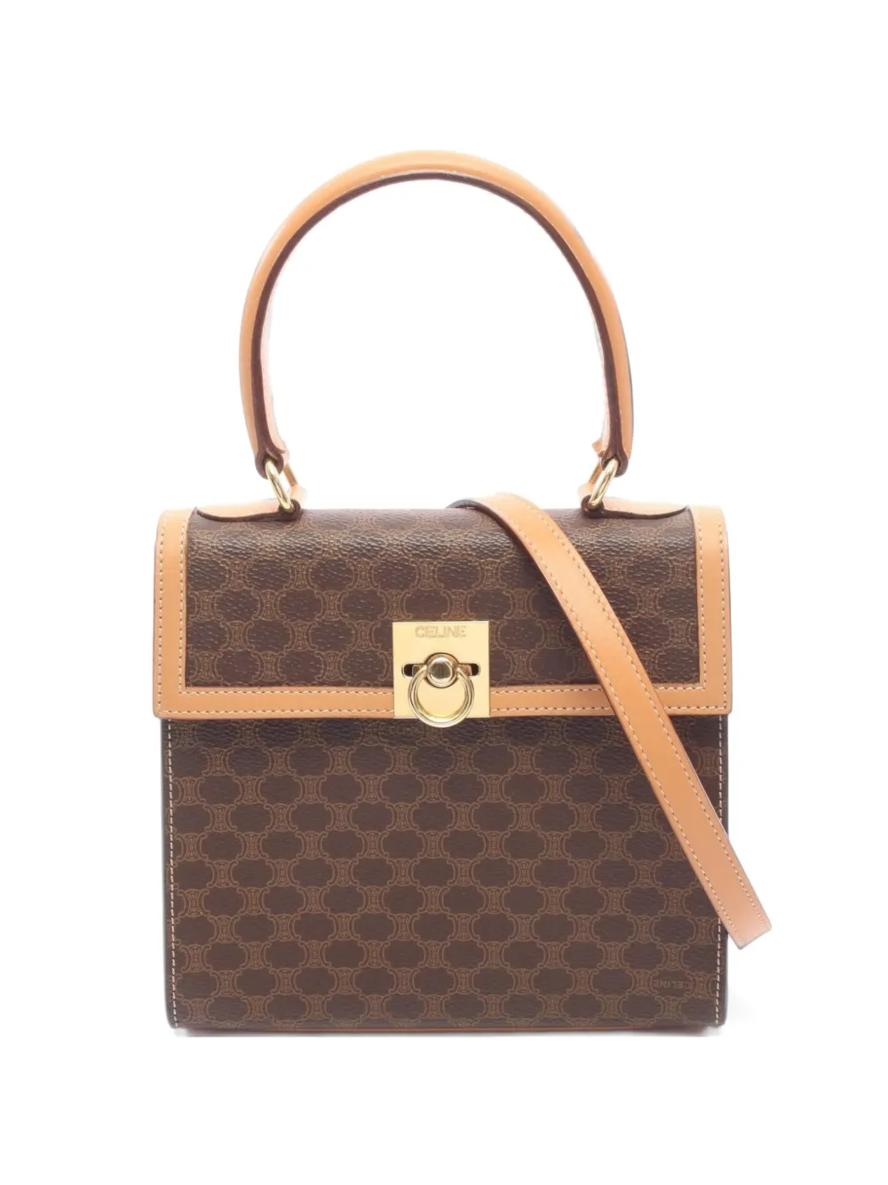 Celine Pre-Owned 2010s Macadam tote bag - Braun