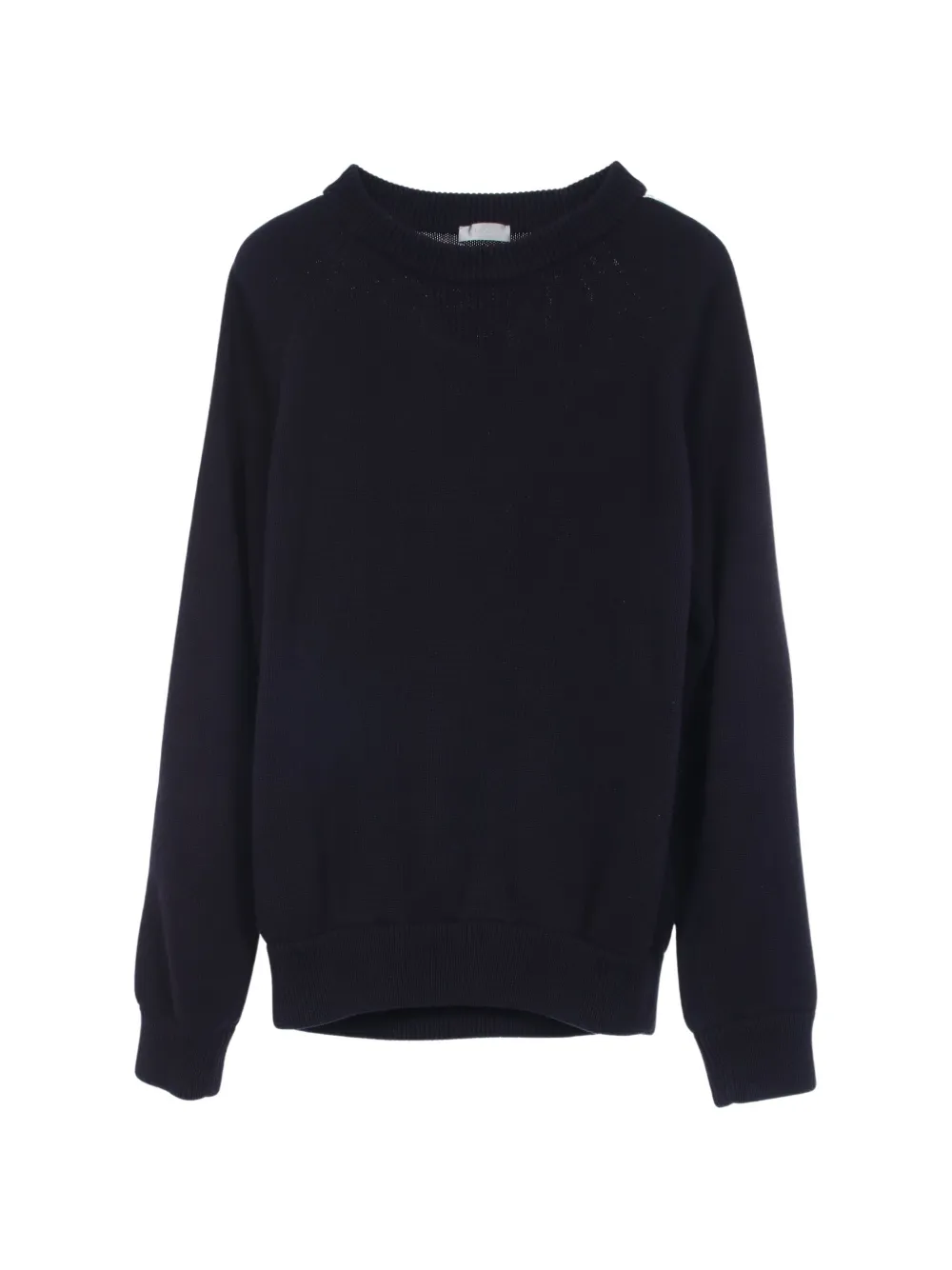 Christian Dior Pre-Owned 2010s Oblique-stripe sweater - Blau