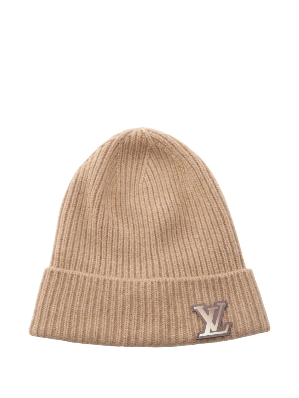 Louis Vuitton Pre-Owned 2020 Ahead logo-motif beanie hat - Marrone