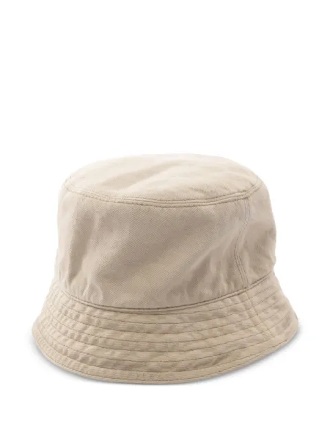 Prada Pre-Owned 2010s triangle-logo bucket hat
