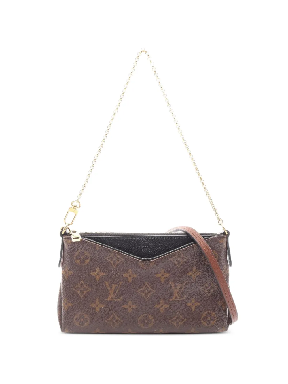 Louis Vuitton Pre-Owned 2016 Pallas Monogram shoulder bag - Marrone