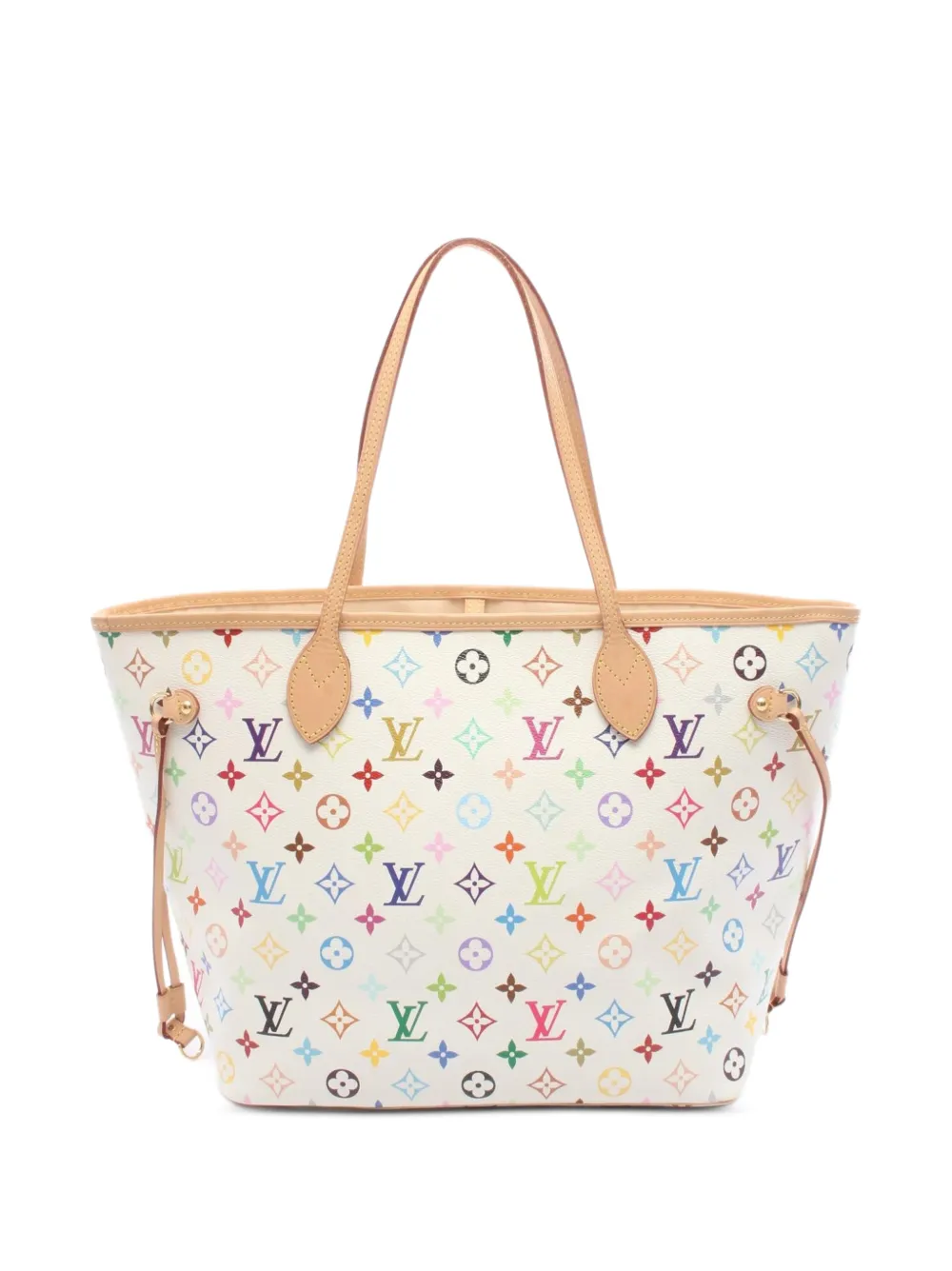 Louis Vuitton Pre-Owned x Takashi Murakami 2010s MM Neverfull Monogram Multicolor tote bag - White