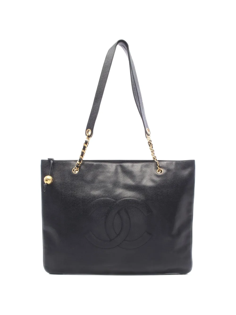CHANEL Pre-Owned 1994-1996 CC Coco Mark shopper Zwart