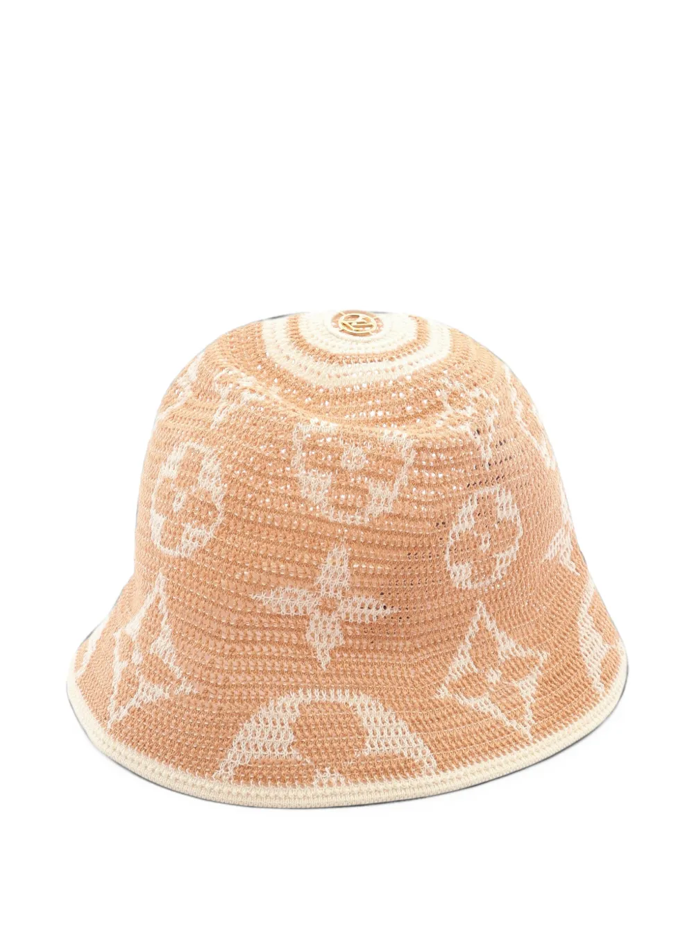 Louis Vuitton Pre-Owned Bless Monogram bucket hat - Nude