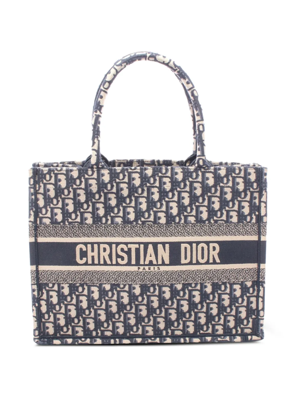 Christian Dior Pre-Owned Borsa tote Book media anni 2010 - Blu