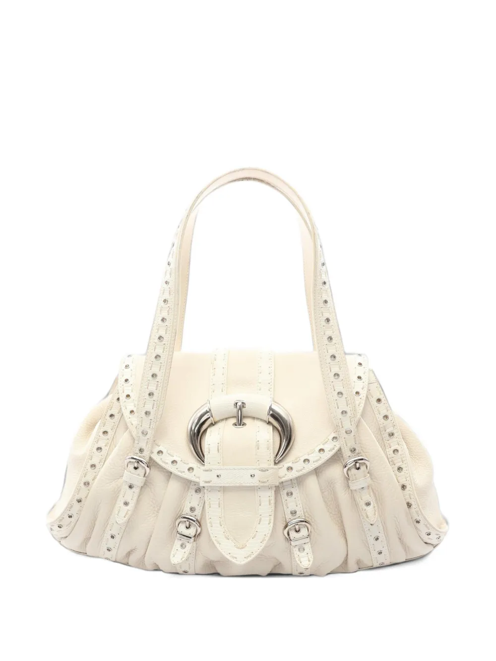 Christian Dior Pre-Owned 2000s Savane Chic leather tote bag - Nude