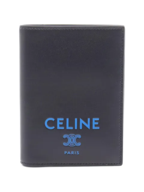 Celine Pre-Owned Triomphe logo passport case
