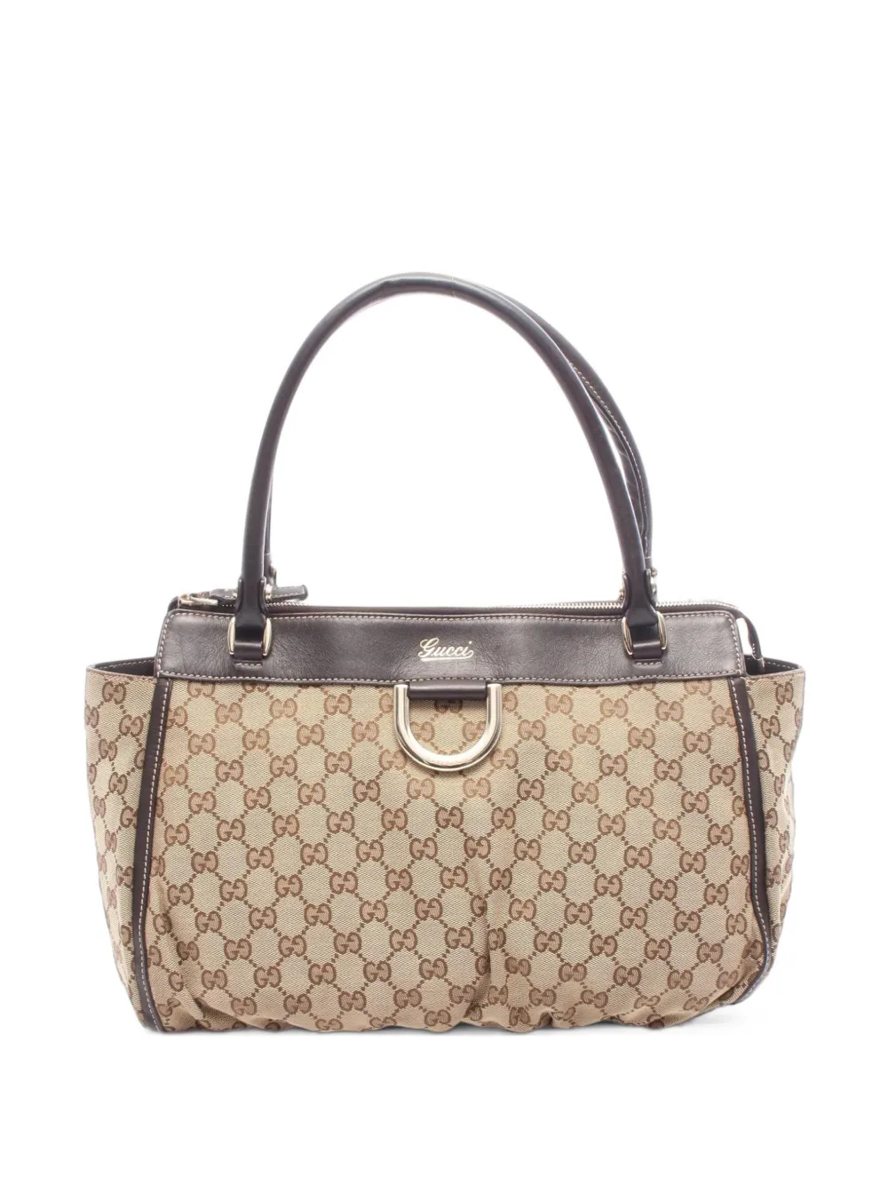 Gucci Pre-Owned 2000s Abby GG canvas tote bag - Tons neutres