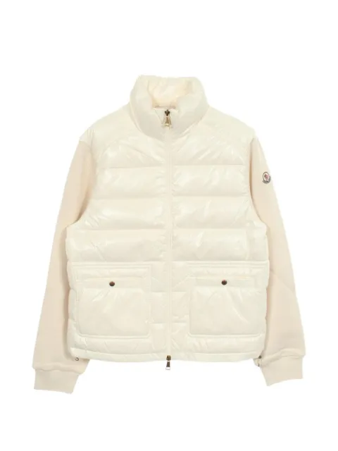 Moncler Vintage 패널 퀼팅 집업 재킷