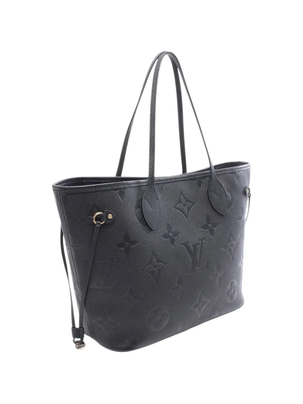 Louis Vuitton Pre-Owned MM Neverfull Monogram Empreinte shopper Zwart