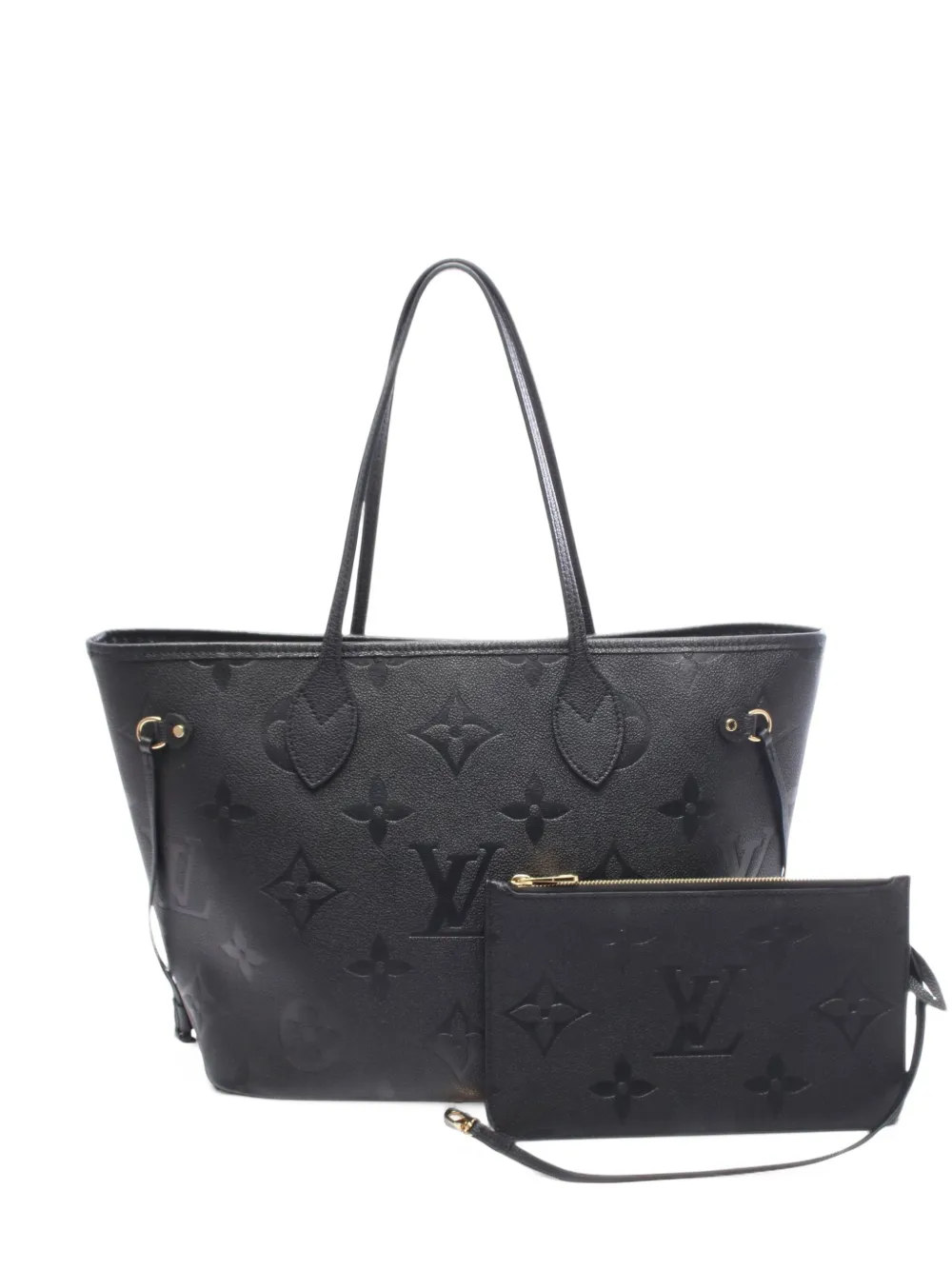Louis Vuitton Pre-Owned MM Neverfull Monogram Empreinte tote bag - Nero