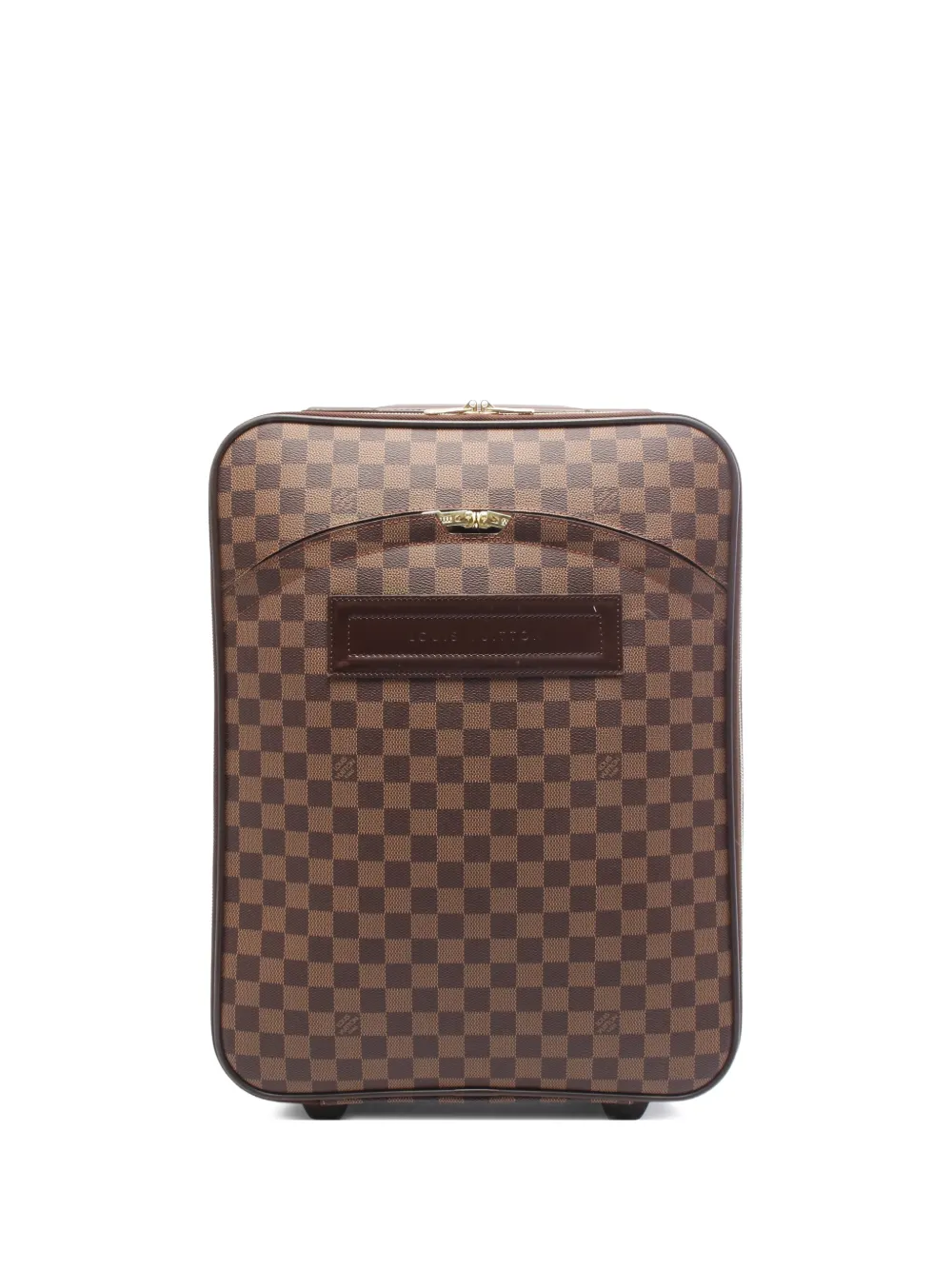 Louis Vuitton Pre-Owned 2004 Damier Ebene Pegase 45 suitcase - Marrone