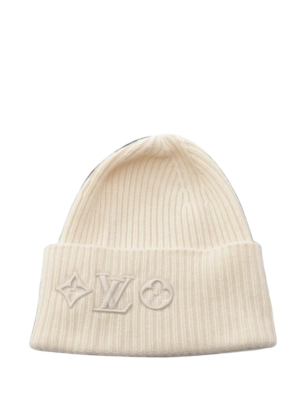 Louis Vuitton Pre-Owned 2023 Headlines knit beanie hat - Toni neutri