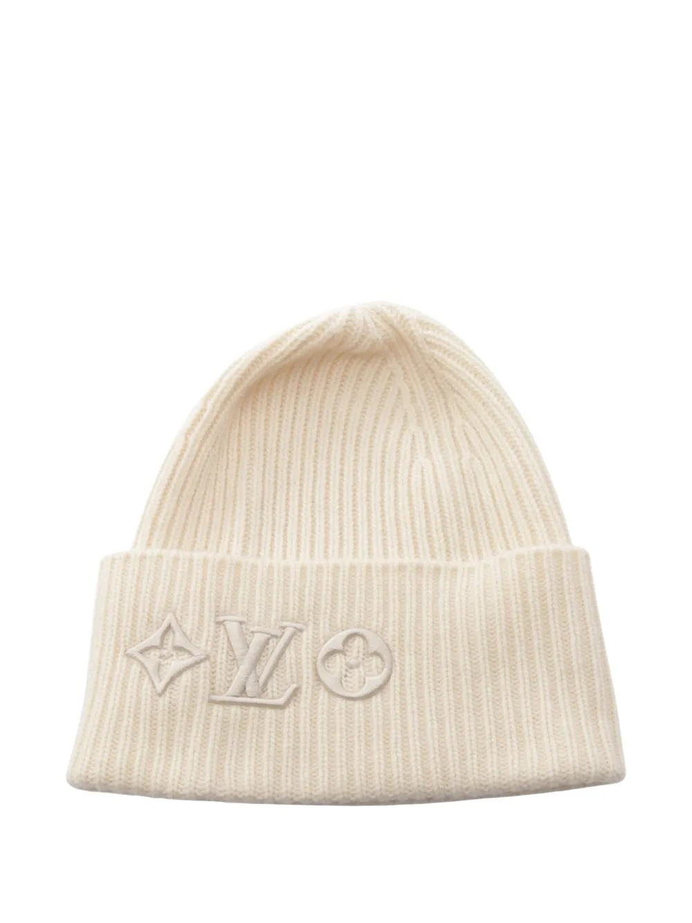 Louis Vuitton Pre-Owned 2023 Headlines knit beanie hat - Toni neutri