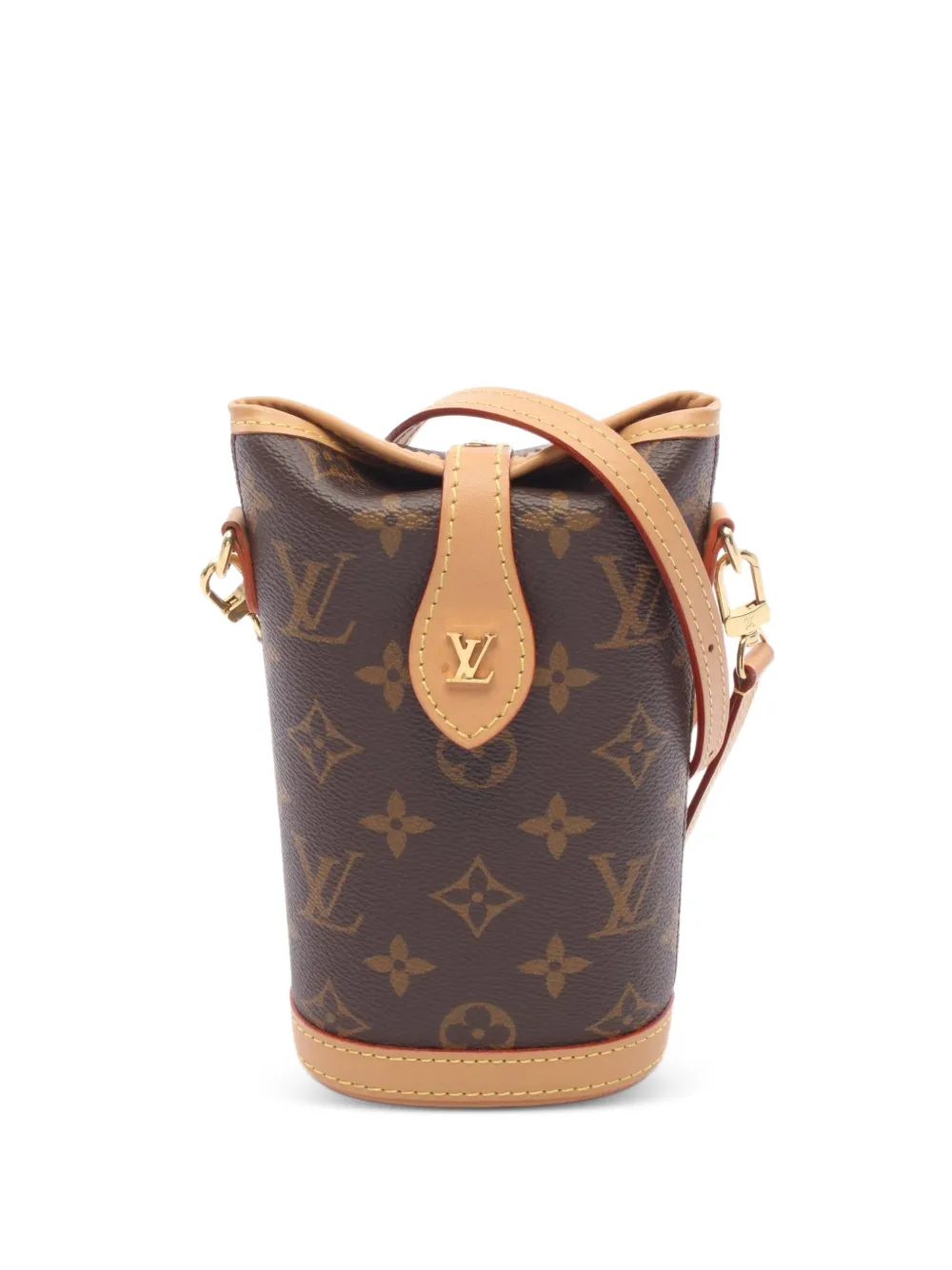 Louis Vuitton Pre-Owned 2010s Fold Me Monogram pouch bag - Braun