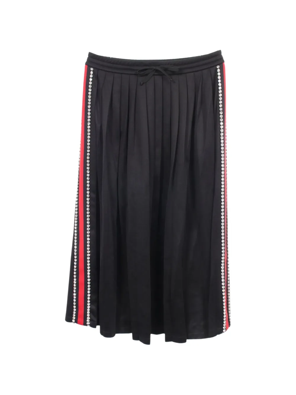 Gucci Pre-Owned 2010s Bijou pleated skirt - Schwarz
