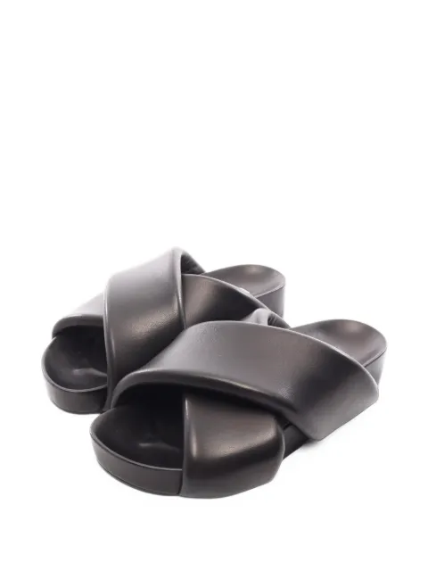 Jil Sander Pre-Owned sandalias con tiras cruzadas 2000