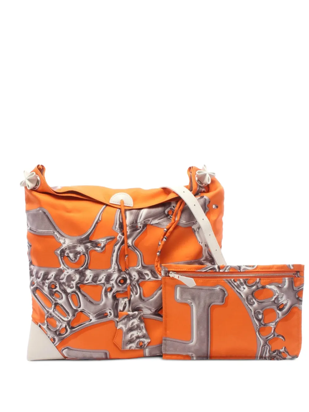 Hermès Pre-Owned 2010 PM Silky City shoulder bag - Orange