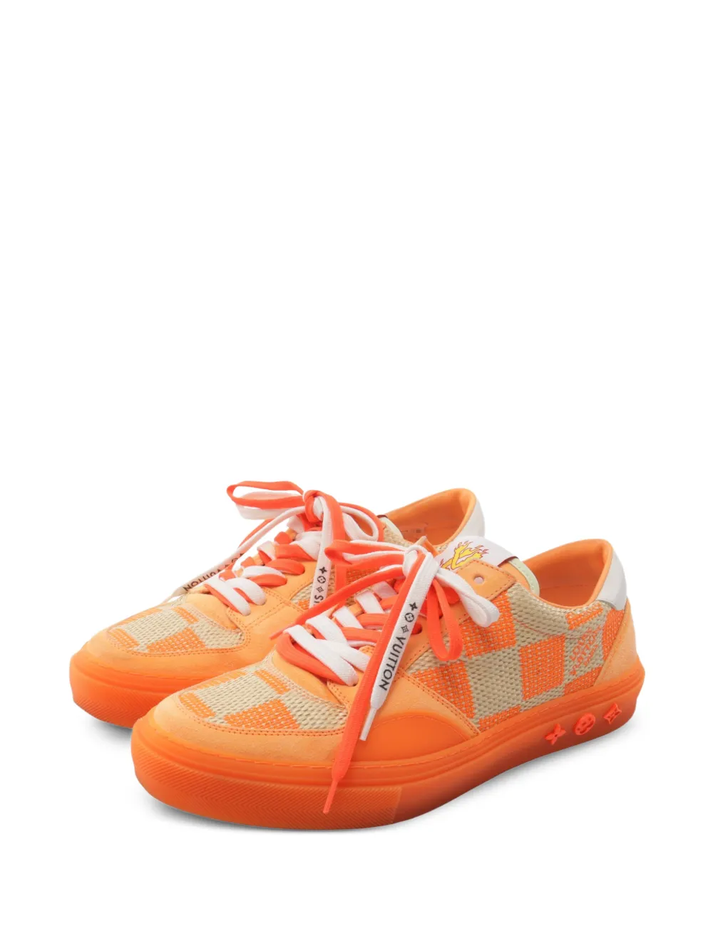 Louis Vuitton Pre-Owned 2020 Oriline Damier sneakers - Orange