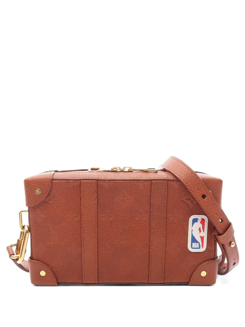 Louis Vuitton Pre-Owned x NBA 2021s Soft Trunk shoulder bag in Brown