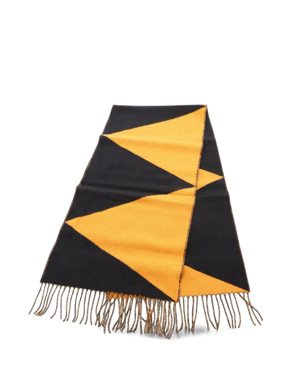 Hermès Pre-Owned Kazak zigzag scarf - Schwarz