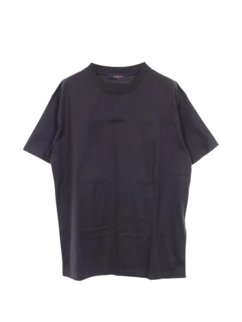 Louis Vuitton Pre-Owned t-shirt à patch logo et effet envers (années 2020)