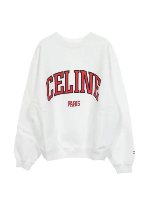 Celine Pre-Owned 2020s logo print sweatshirt