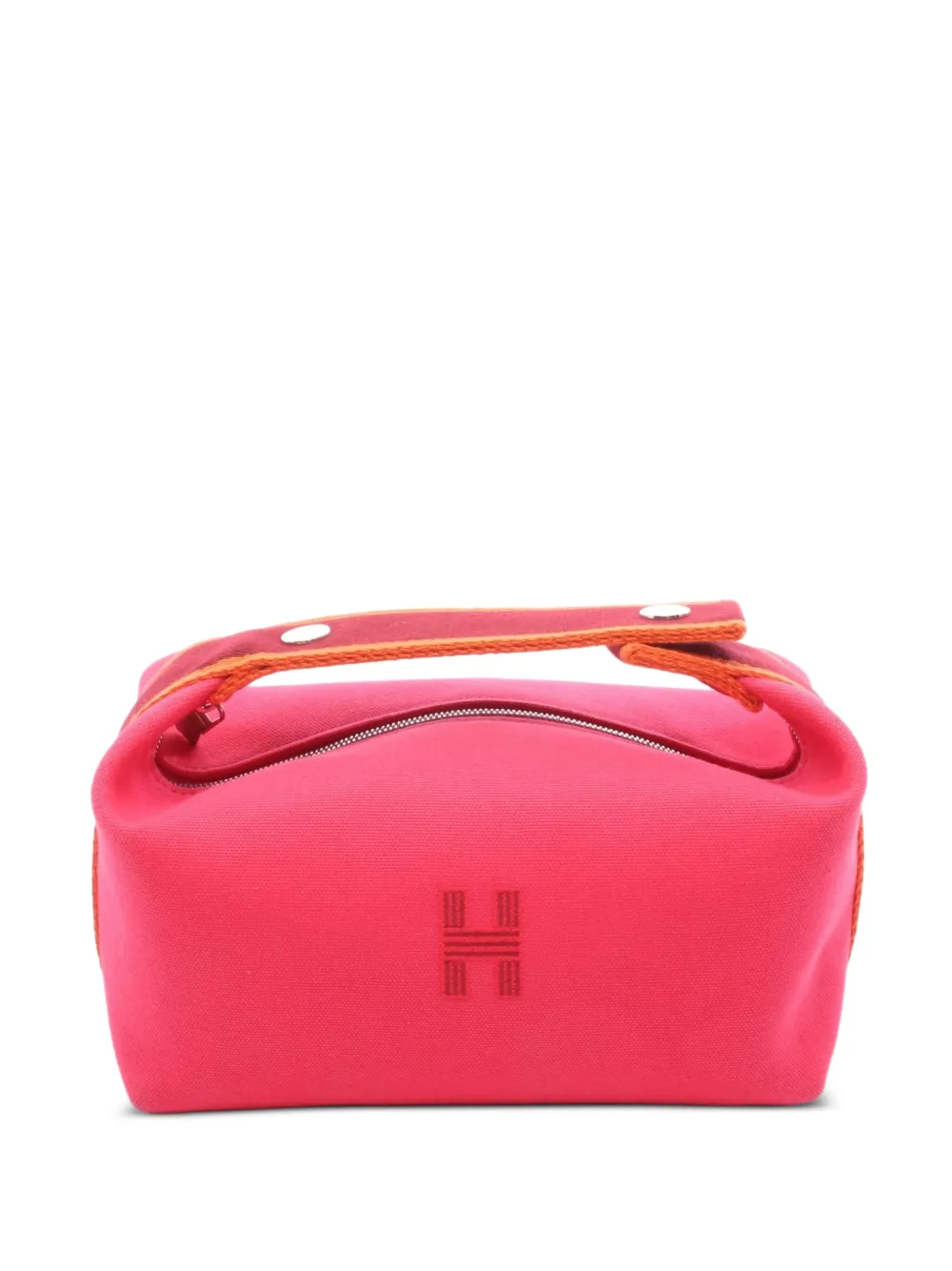 Hermès Pre-Owned 2010s PM Bride-a-Brac embroidered-H tote bag - Rosa