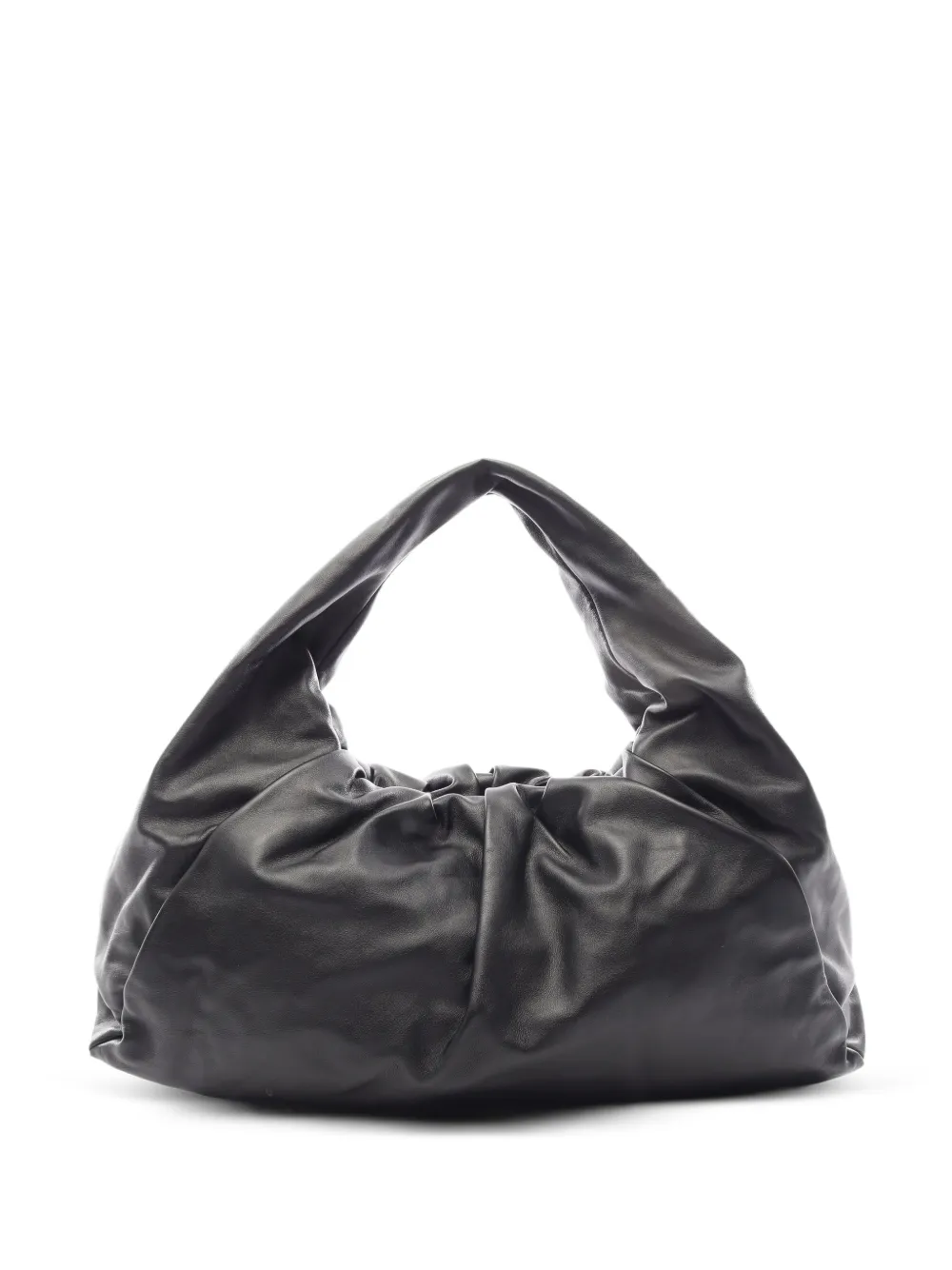 Bottega Veneta Pre-Owned 2010s The Shoulder Pouch leather handbag - Schwarz