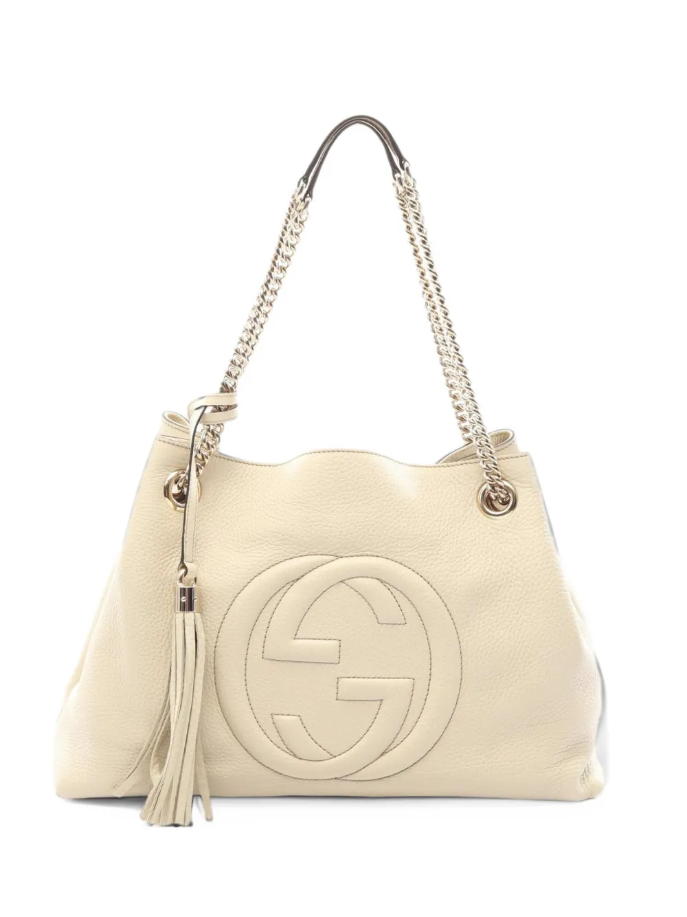 Gucci Pre-Owned 2010s Soho Interlocking G shoulder bag - Weiß